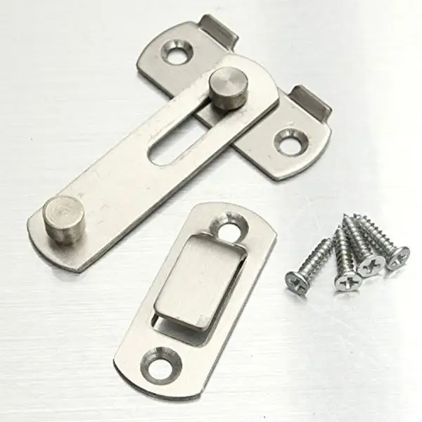 NEW 20x50x70mm Stainless Steel Home Safety Gate Door Bolt Latch Slide Lock Hardware |