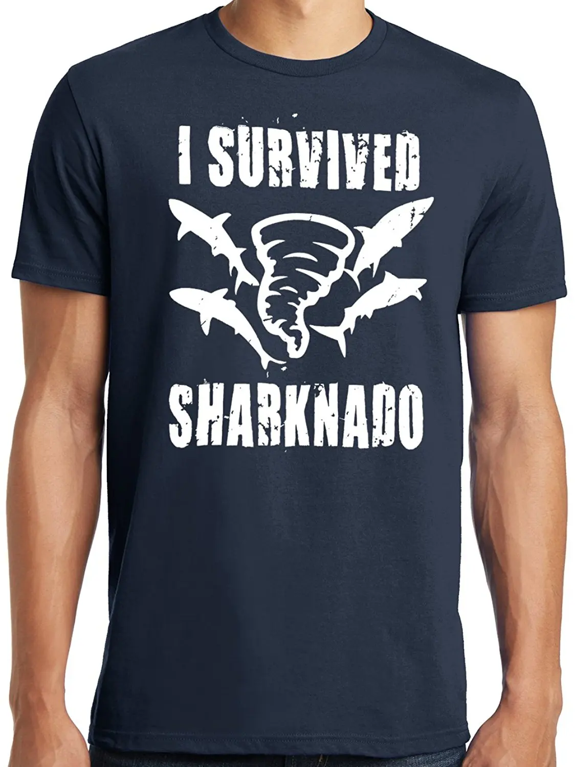 Футболка мужская с круглым вырезом забавный топ в стиле унисекс базовая модель I