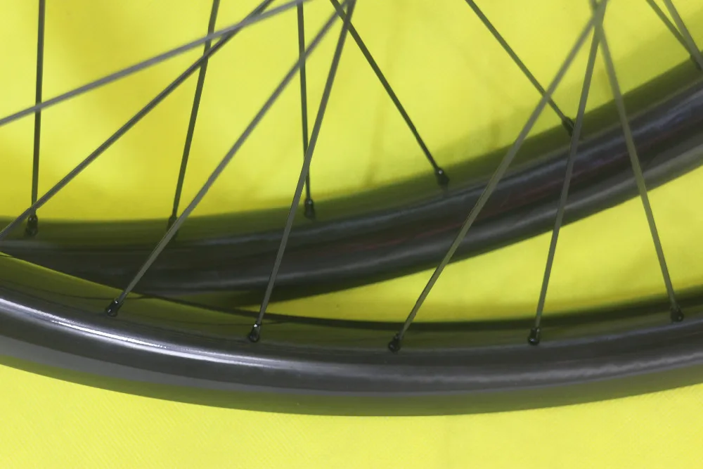 29er MTB AM ENDURO ассиметричная карбоновая колесная установка с капюшоном 40 мм x 28 UD