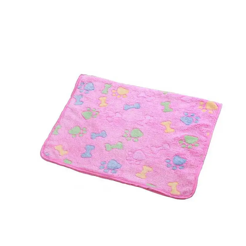 Dog Bed Soft Flannel Fleece Star Print Warm Pet Blanket Sleeping Cover Mat For Small Medium Cat | Дом и сад