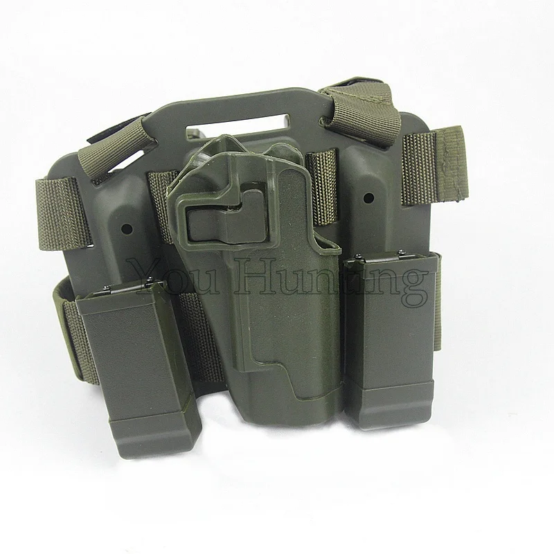 Colt 1911 охотничий пистолет кобура Тактический страйкбола падение ноги Набор