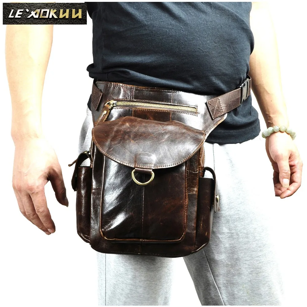 

Повседневная мужская сумка-мессенджер из натуральной кожи, Многофункциональный модный дорожный поясной кошелек для планшета 8 дюймов, 9938c