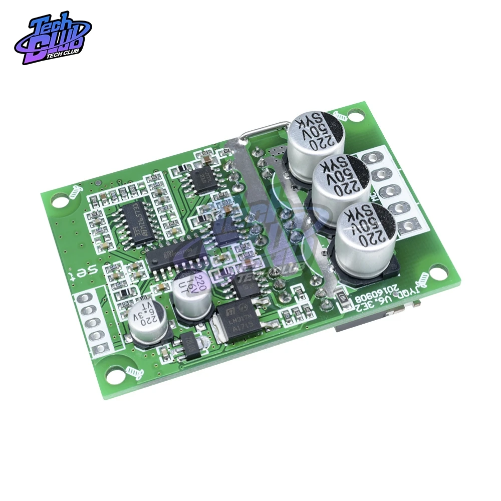 DC 12 V-36 V 500W Бесщеточный контроллер двигателя 20A PWM регулировка скорости двигателя JY01 баланс водителя Холла автомобиля плата управления водителем