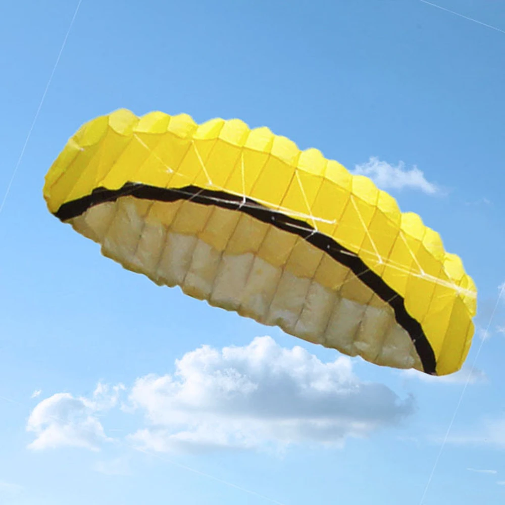 4 типов 1 шт. высокое качество 2.5 м красный двойной линии параплан кайт withflying Инструменты Мощность кос парусный спорт кайтсерфинга Радуга Спорт пляжные