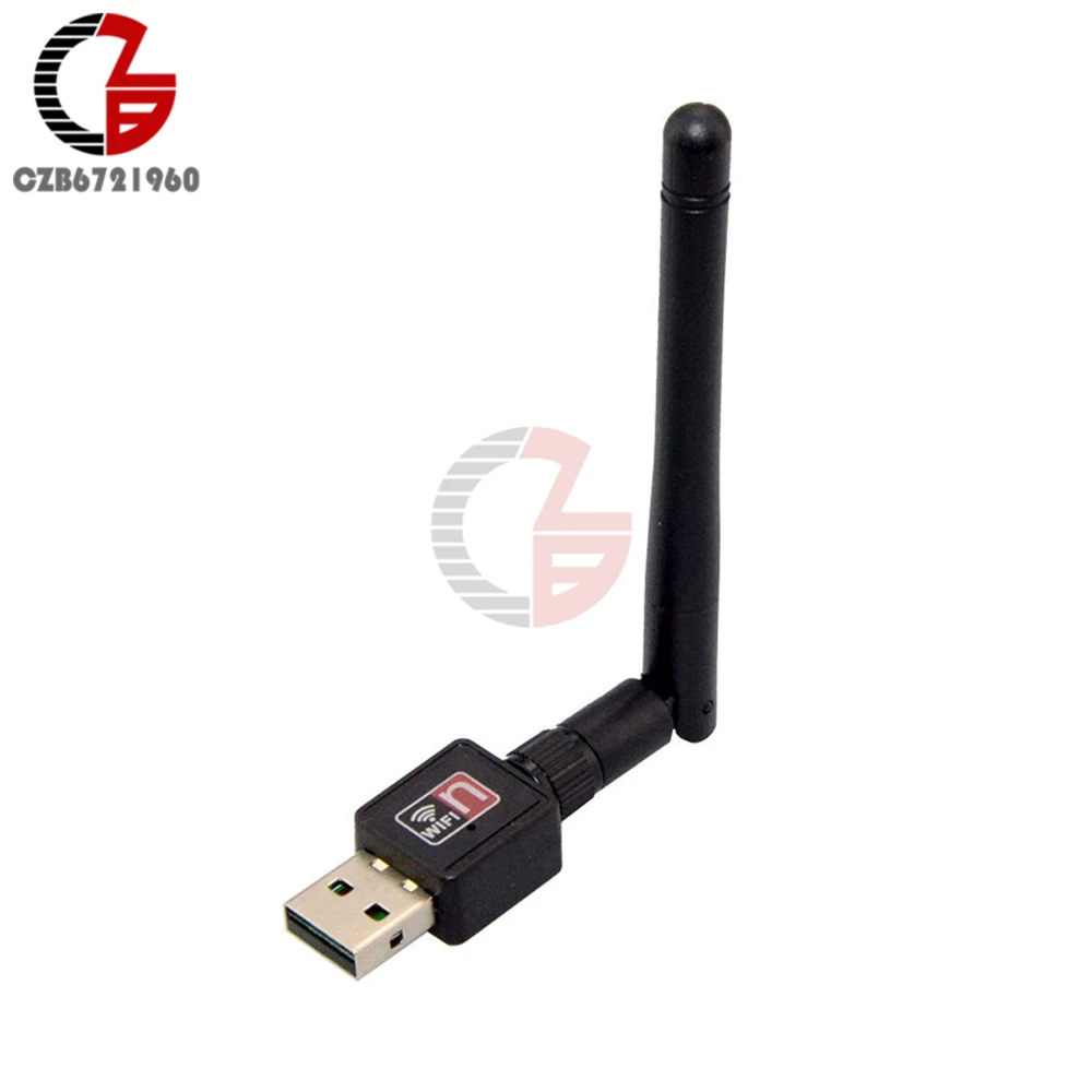 USB Wi Fi роутер для ПК адаптер 150 м антенна беспроводная компьютерная Сетевая Карта