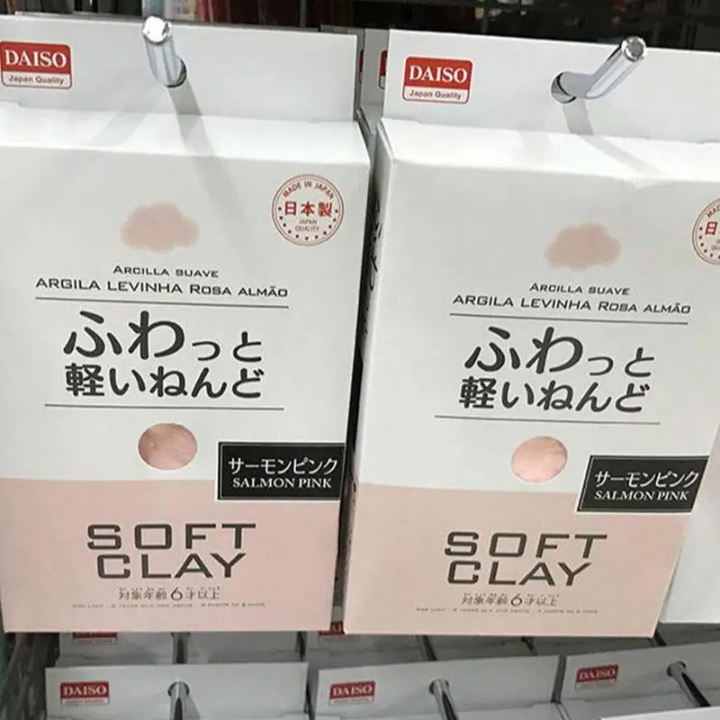 Dongzhur новая японская мягкая глина DAISO легкая моделирующая сухая на воздухе