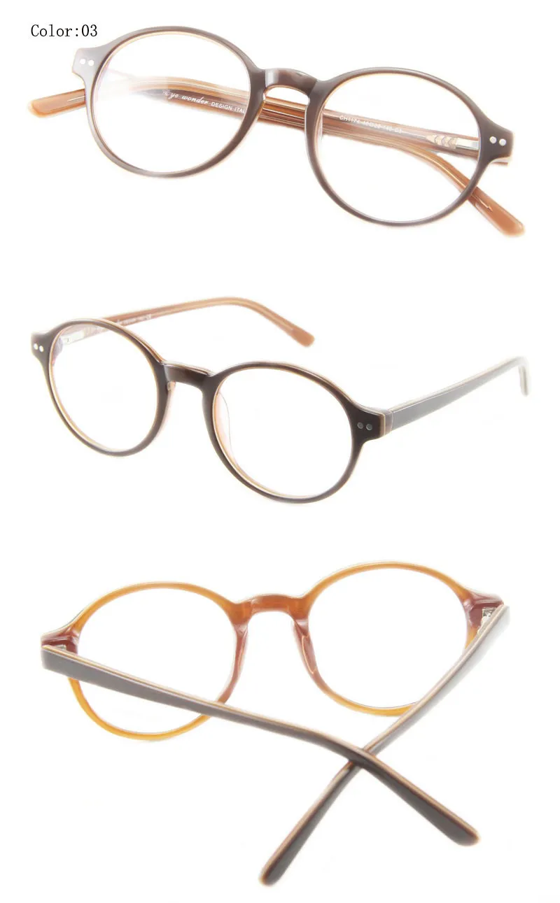 Глаз чудо мужские круглые дизайнерские очки Oculos de grau Женские Ретро-рамки Lunettes Occhiali Brill Eyes