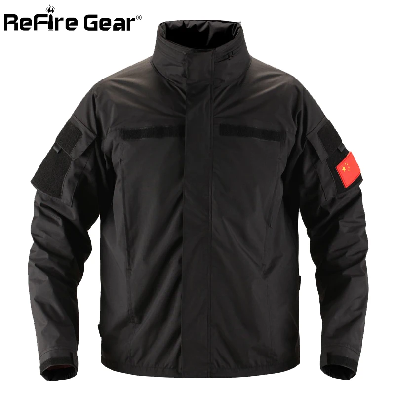 Мужская тактическая куртка ReFire Gear демисезонная мягкая Водонепроницаемая