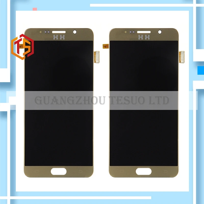 Guarantee 100% Promotion Lcd With Touch Screen Digitizer Assembly 1pc HH For Samsung Galaxy Note 5 N9200 N920T N920A N920I N920G | Мобильные