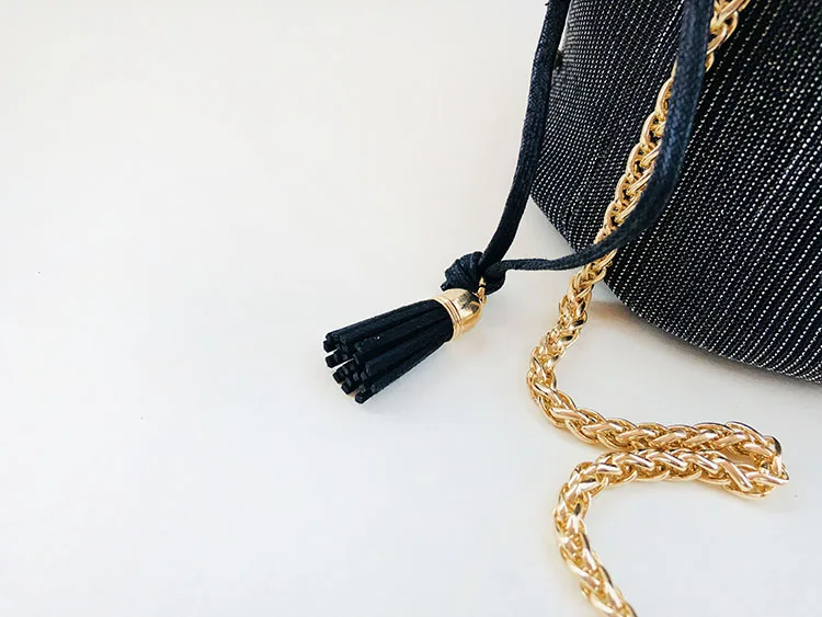 LilyHood Леди вечерняя сумка женская ткань жемчужная ручка корейский стиль милый женский блеск шнурок сумка через плечо