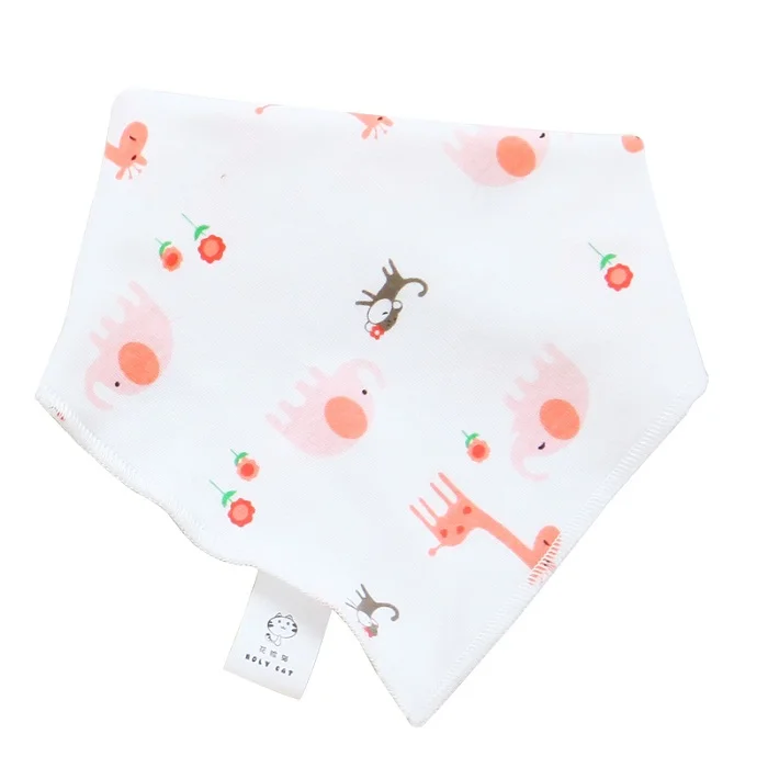 2 шт./компл. новорожденных чистого хлопка треугольник нагрудники Дети слюны