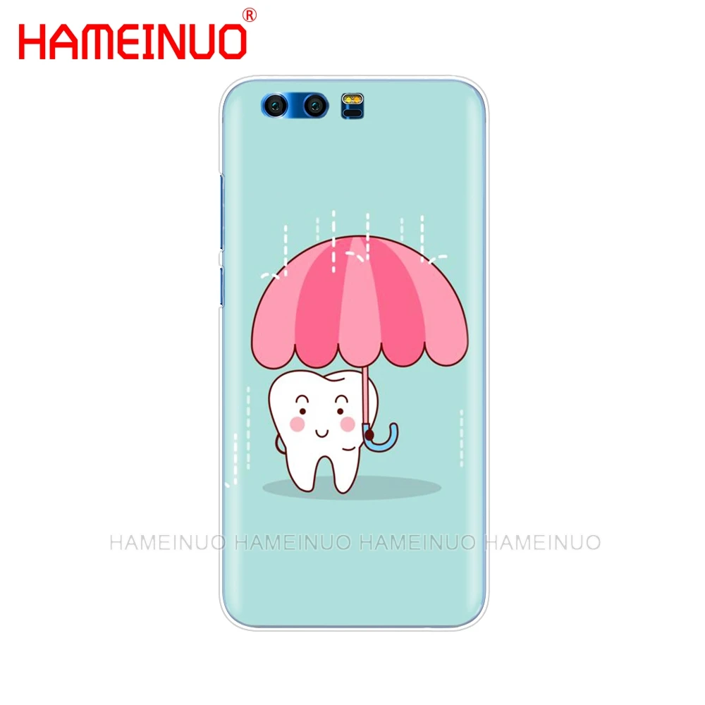 HAMEINUO стоматологический коронозубый чехол для телефона Huawei Honor 10 V10 4A 5A 6A 7A 6C 6X 7X 8 9