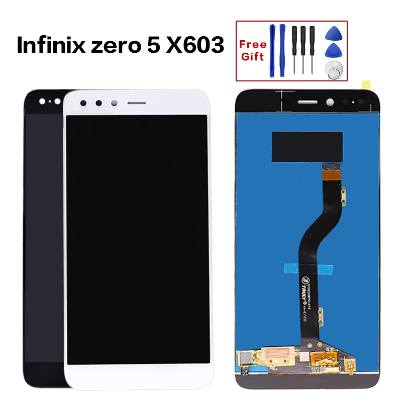 100% протестированный высококачественный ЖК-дисплей для infinix Zero 5 X603 дигитайзер в