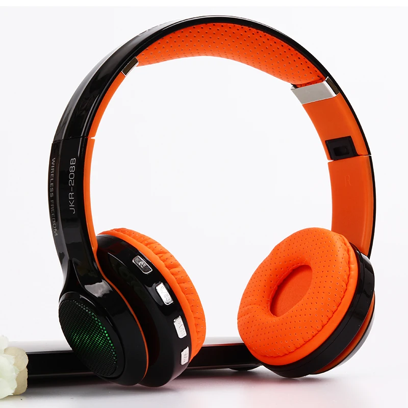 Хорошее Качество Светящиеся 3 в 1 Беспроводные Наушники Bluetooth Гарнитуры с FM Радио