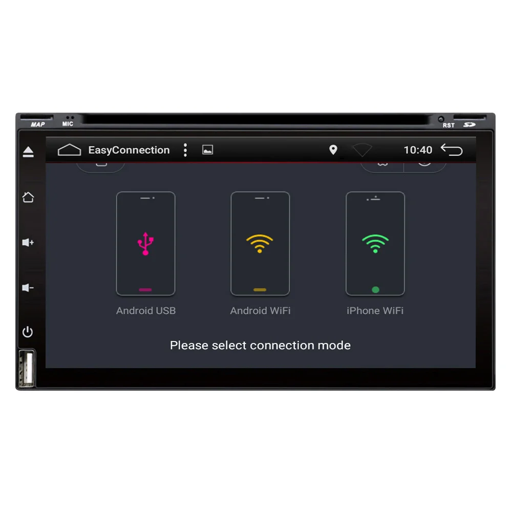Универсальный мультимедийный плеер Eunavi android 2 Din автомобильный DVD-плеер для Nissan