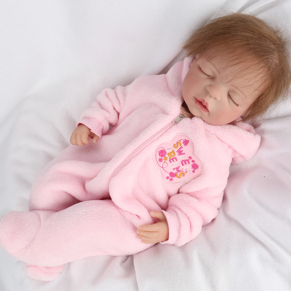 KAYDORA 22 дюймов виниловые Reborn Baby Doll реалистичные куклы новорожденных ручной работы