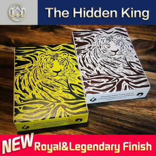 The Hidden King Amur Tiger Manchurian Tiger Playing Cards Poker Size Deck By TWPCC New Sealed Magic Props