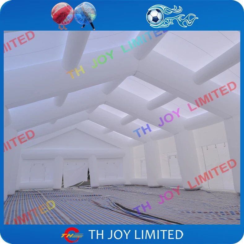 Палатка надувная белая 10x6/12x6/15x8 м | Игрушки и хобби