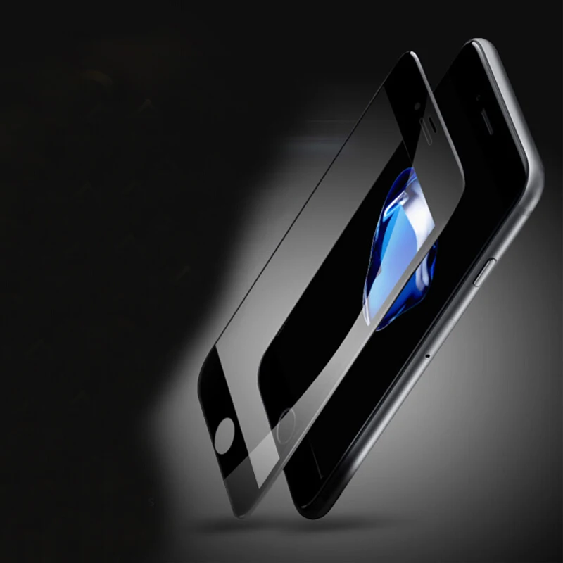Для iphone X Xs Xr xs max закаленное стекло черный белый 3d углеродное волокно Защитная пленка для экрана для iphone 8 7 6 6s Plus Xs Max стекло