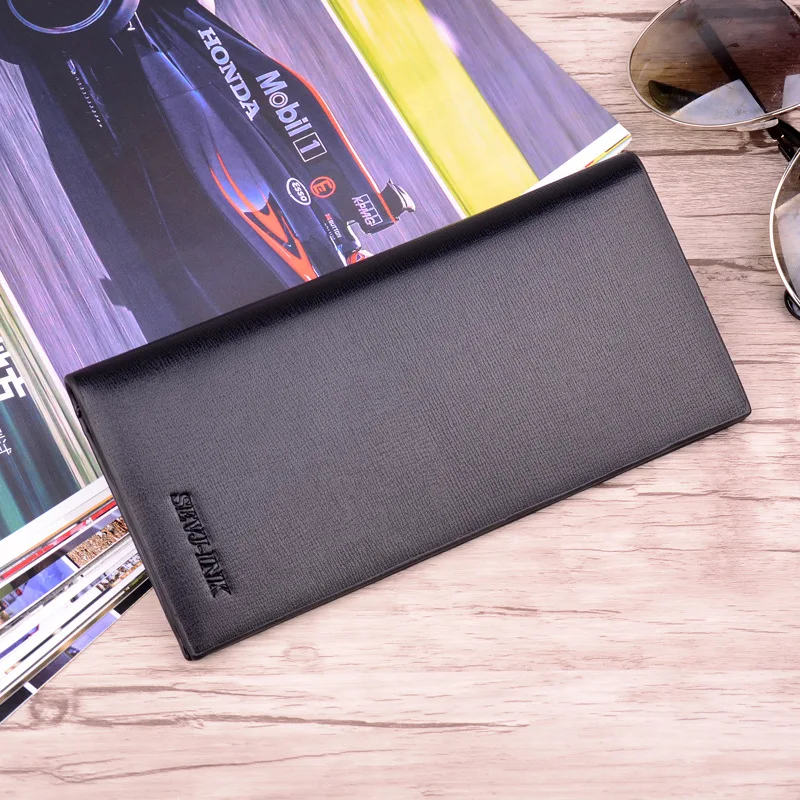 Youda мужские длинные кошельки ультра-тонкий молодежный Повседневный Кошелек