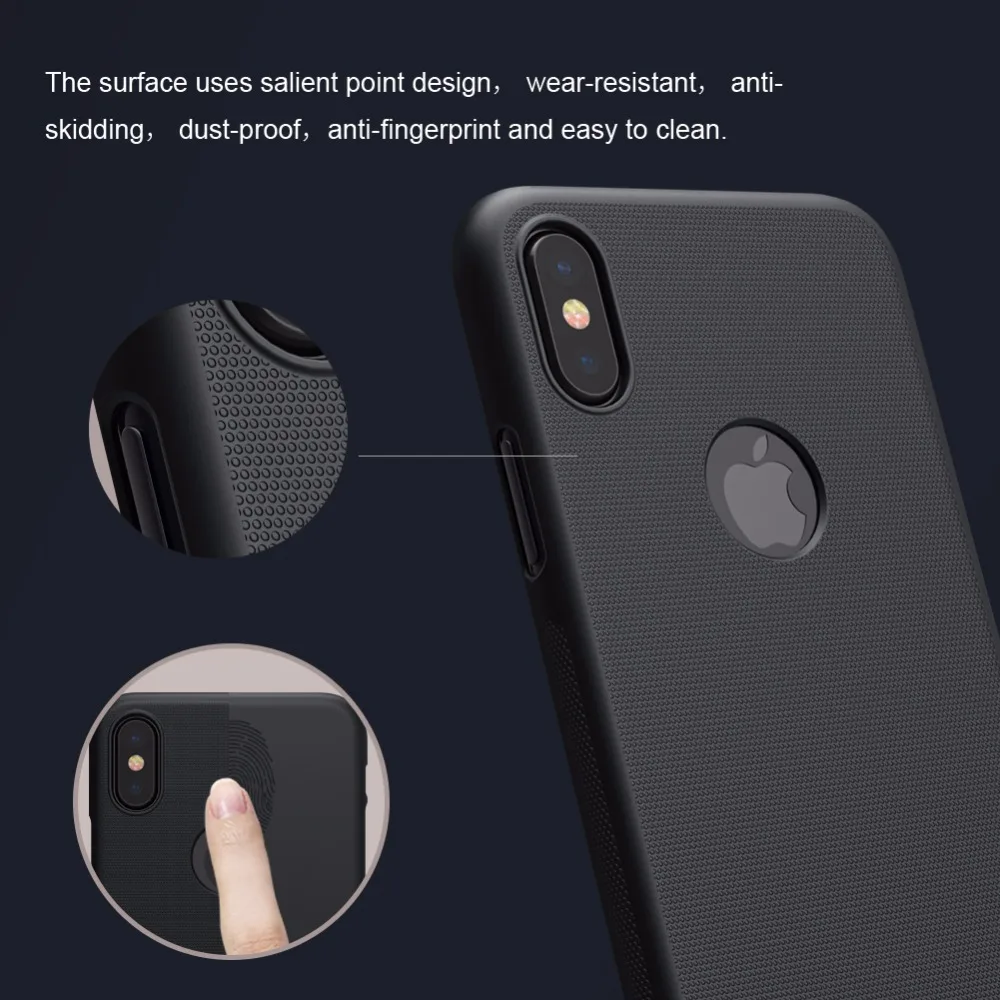 Чехол-накладка Nillkin для iPhone X 10 пластиковый матовый | Мобильные телефоны и