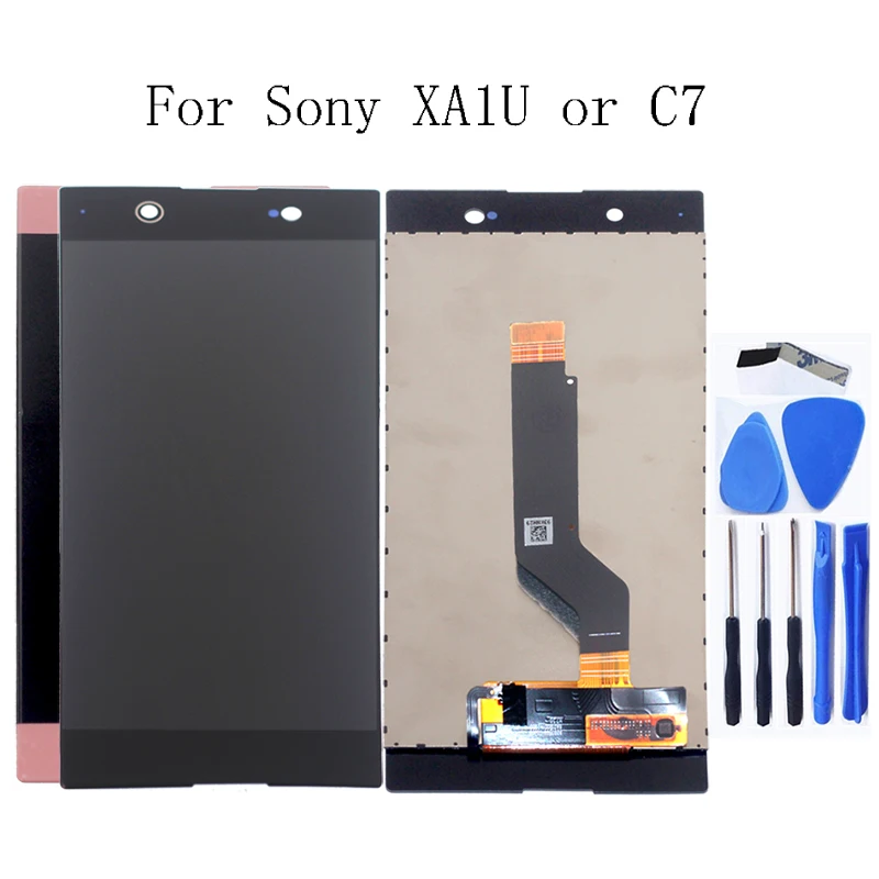 Для Sony Xperia XA1 Ultra LCD C7 дигитайзер компоненты для G3221 G3223 G3212 G3226 дисплей +