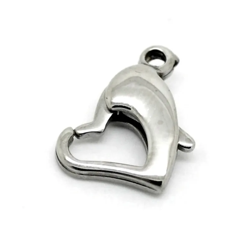 

Free shipping!Heart Lobster Clasps 12mm fashion jewelry Diy