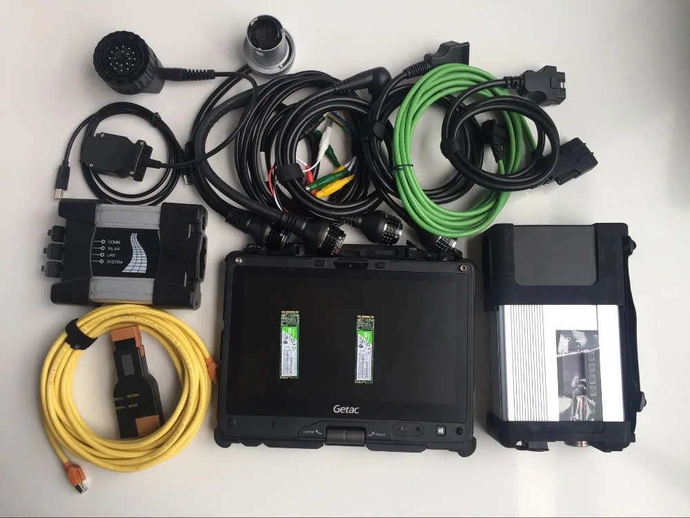 2в1 для benz bmw диагностический сканер mb star c5 icom next с ssd программным обеспечением в
