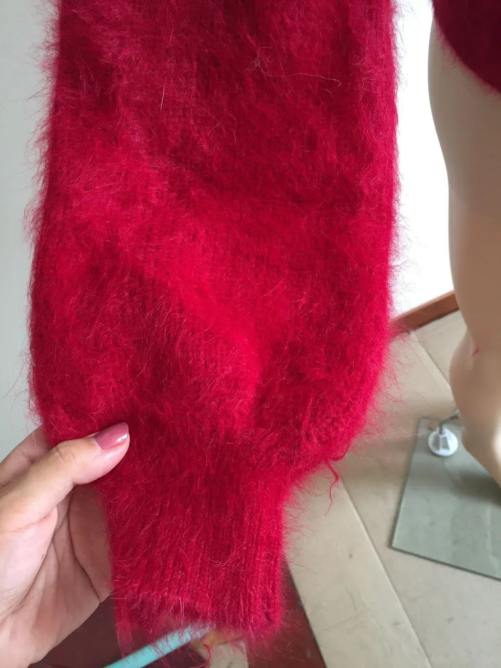 100% Mink Cashmere Women Sweaters and pullovers very thick warm free shipping | Женская одежда