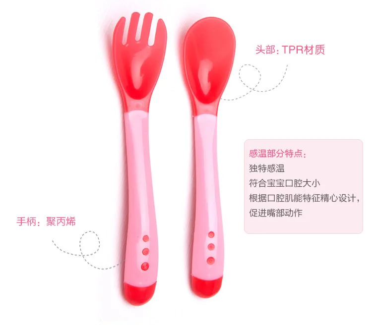 Ложка обесцвечиваясь и не безопасный ложки вилки питания посуда