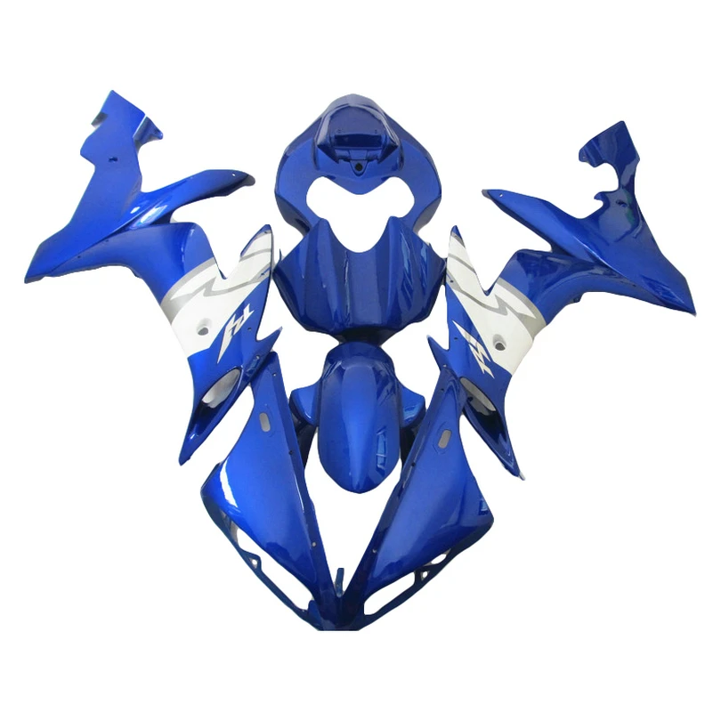 Литье под давлением для YAMAHA R1 обтекатель комплект 04 05 06 YZF1000 синий 2005 2004 2006 YZF