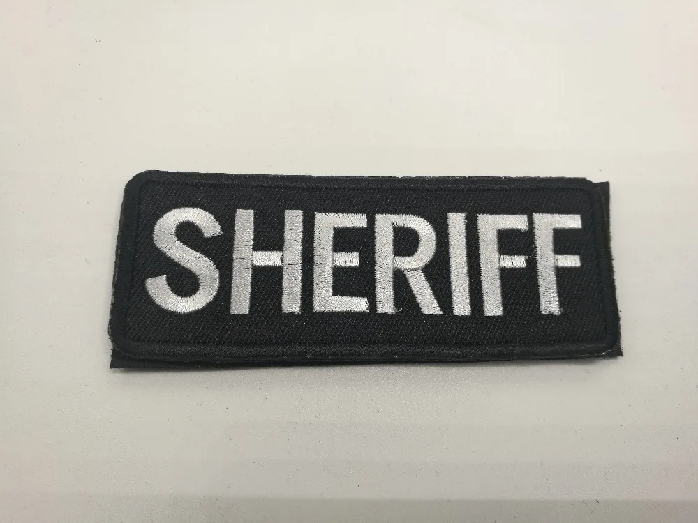 SHERIFF BACK PATCH Полицейский отдел Sheriff Tactical SWAT Morale нашивка значок для рюкзак жакет