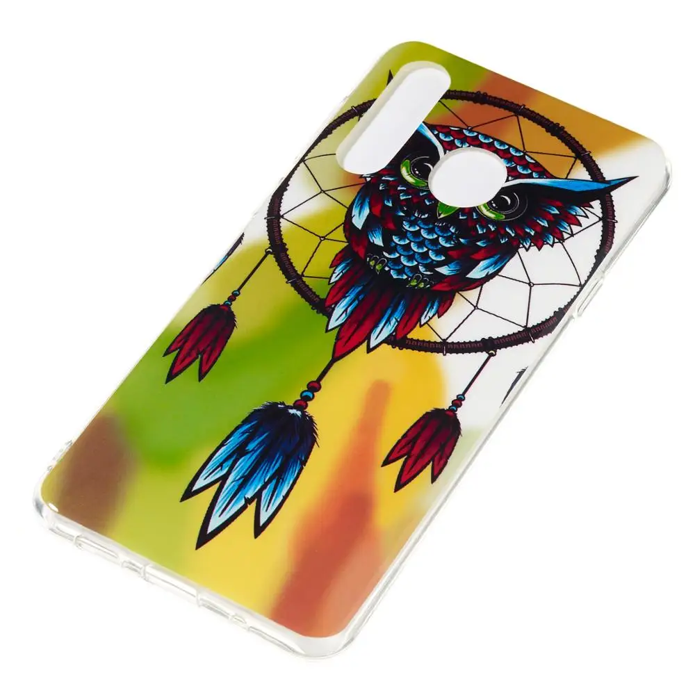 Светящийся чехол для Samsung Galaxy A8s A20 A30 A40 A50 A70 силиконовый S9 S10 Plus Funda Etui |