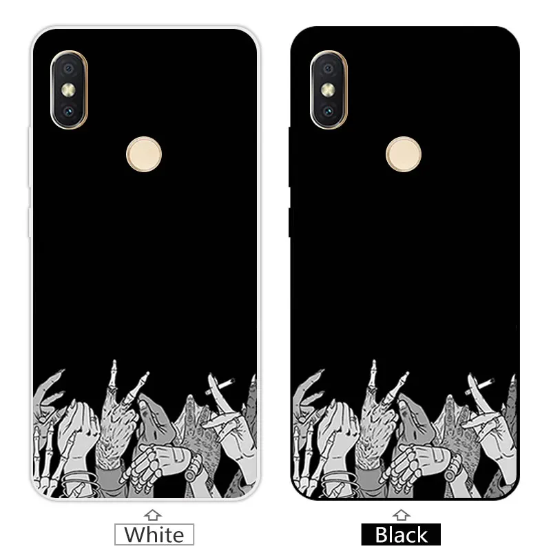 5.99 inch for Xiaomi Redmi S2 Soft Silicone Back Phone Nebula Cover S 2 Transparent TPU Mobile Case Picture |