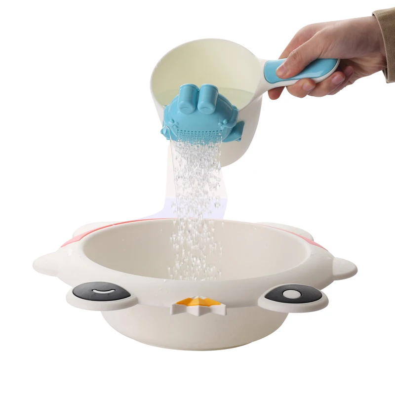 2 шт. детские принадлежности для душа пластиковые ванны детский шампунь стакан