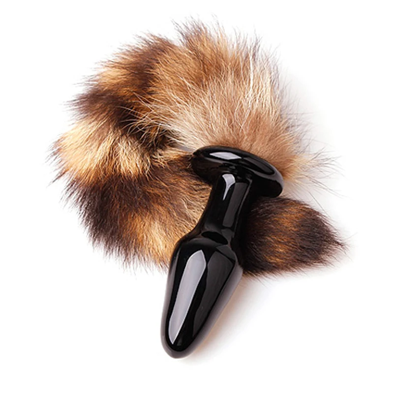 Секс игрушка HUG унисекс анальная пробка с лисьим хвостом секс игрушки для