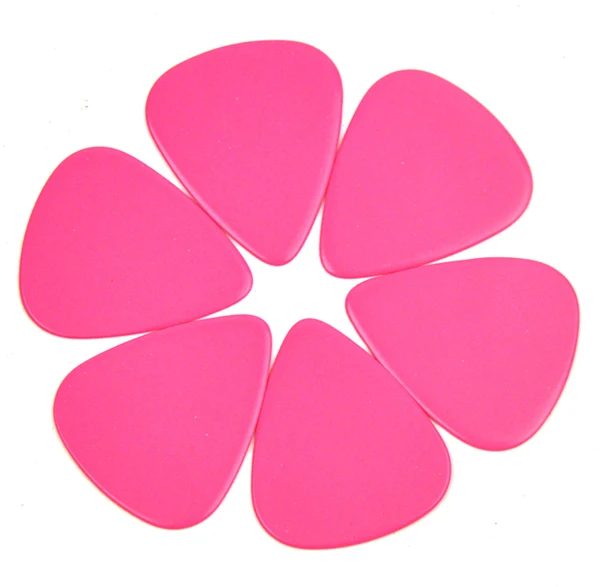Solid Pink Много 100 шт Средний 0,71 мм медиатор целлюлоид разные цвета - Цвет: Solid Pink