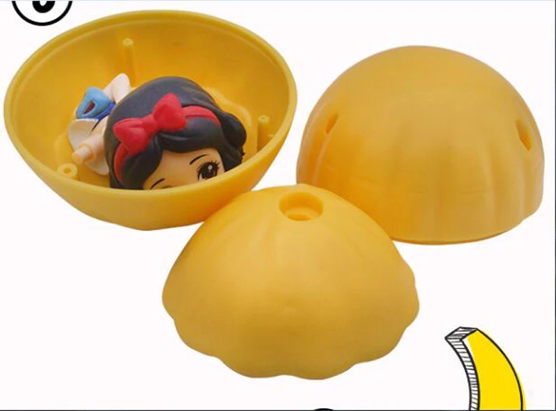 Высокое качество 12 см принцесса Белль Золушка DIY Детские куклы в яйцо ПВХ Фигурки