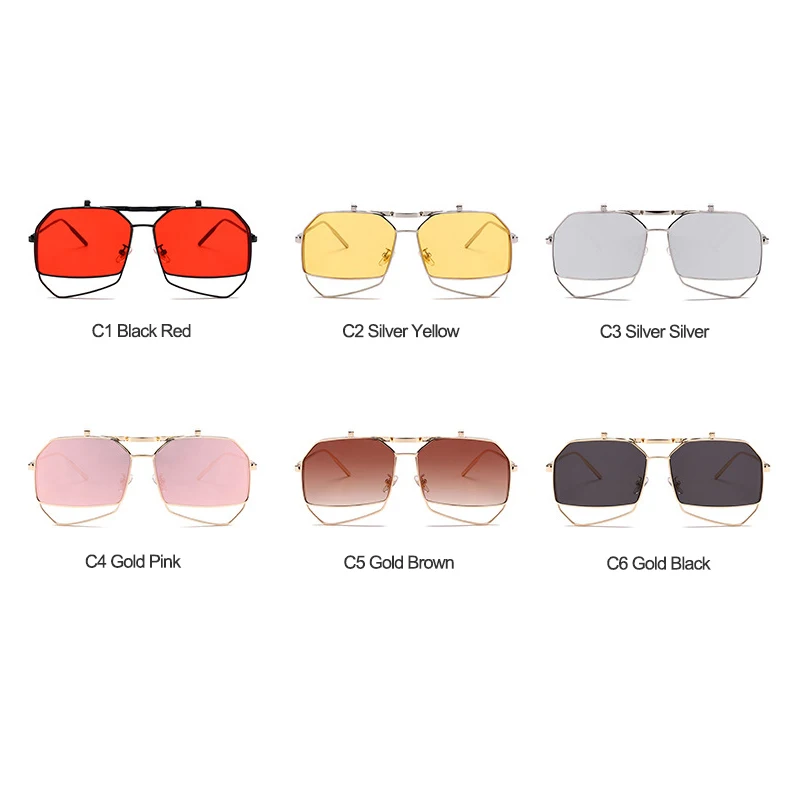 Новинка 2018 модные квадратные солнцезащитные очки для женщин и мужчин кошачий