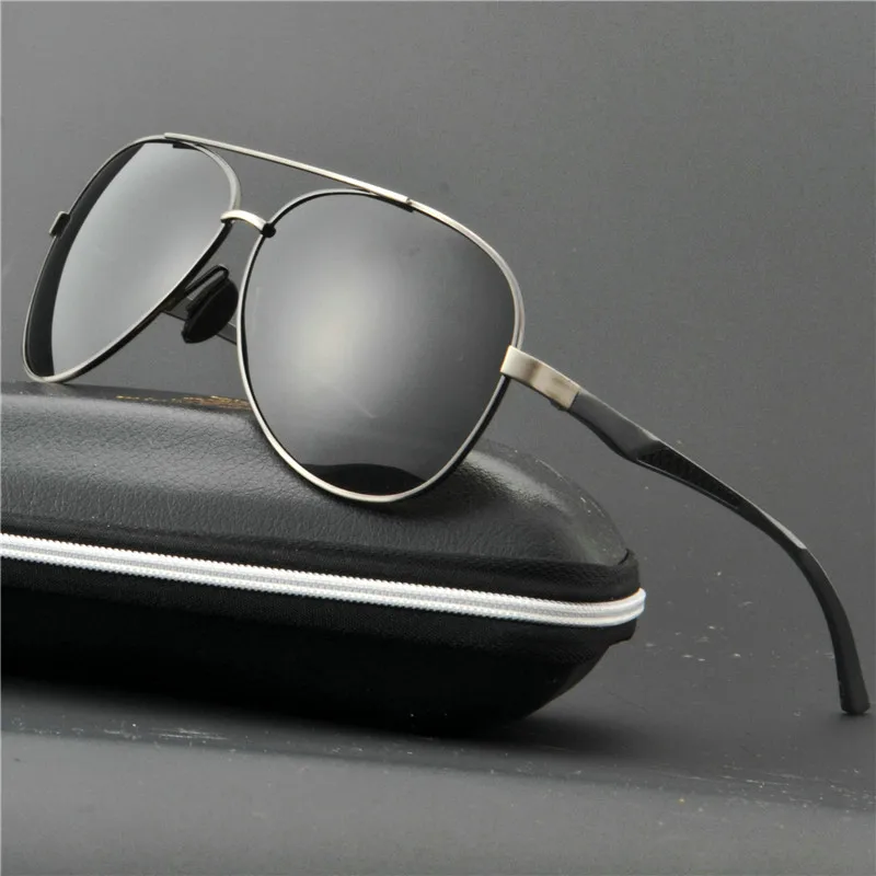 Солнцезащитные очки-авиаторы поляризационные в металлической оправе UV400 NX |