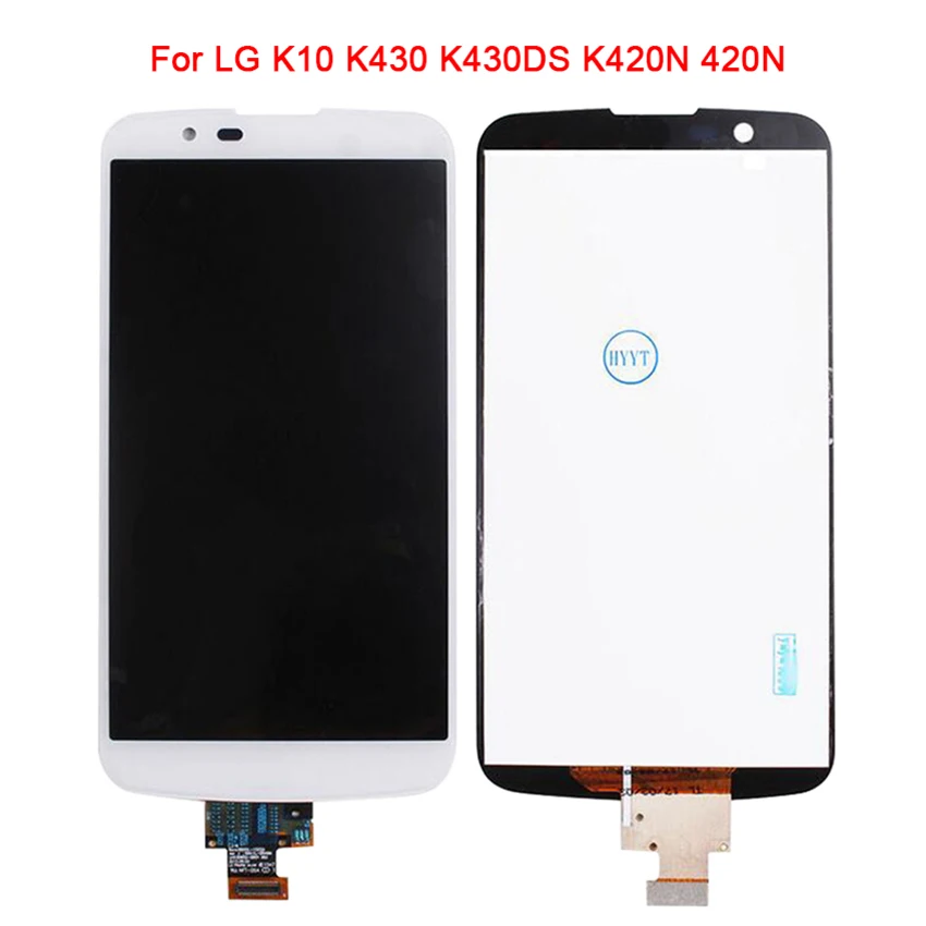 

Tested Replacement Parts For LG K10 LTE K420N K430 K430DS LCD Display Touch Screen Digitizer Assembly with Frame 100%