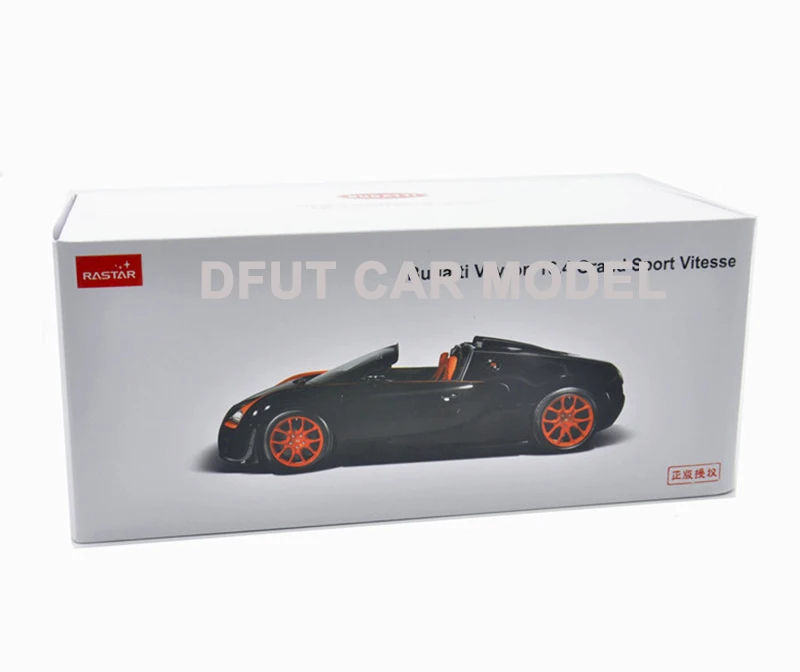Bugatti сплава автомобиля масштаба 1:18 Veyron 43900 модель Ограниченная серия модель Цвет коробка посылка игрушки для детей Детский подарок
