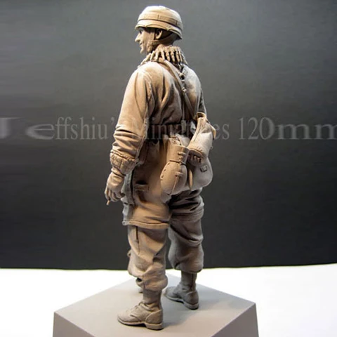 1/16 полимерная фигурка Солдат модель Второй мировой войны десантник gk ручная