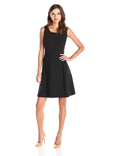 Весна Большие Размеры 3xs-10xl Для женщин Sleeveless Scoop-Neck плиссированные Flare платье благодаря Платье трапециевидной формы с складки живота