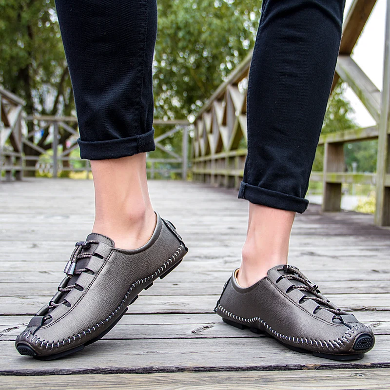 WOLF WHO Fashion Men Shoes Male Casual Shoes Slip On Lazy Men's Sneakers Cheap Flats Moccasins Men Loafers tenis masculino X-189