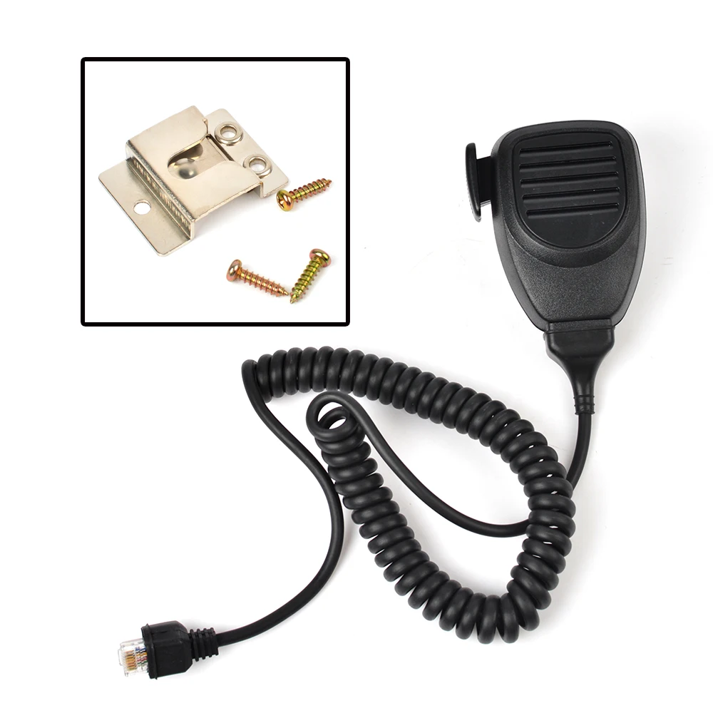 10 шт. HYS KMC 30 Walkie Talkie мобильного радио микрофон Slim Line ручной Динамик 8Pin для KenwoodTK 868 TK