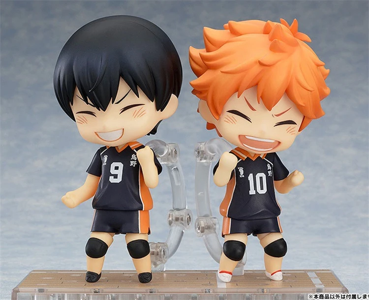 2 шт. спортивный волейбол комикс Аниме Haikyuu! Tobio Kageyama Shoyo Hinata Милая экшн фигурка 489 +