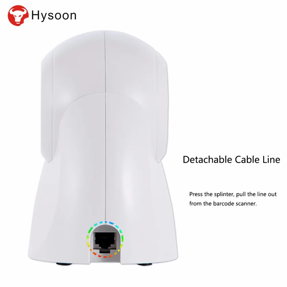 1D 2D Barcode Scanner Desktop Bar Code Reader with Automatic IR Sensor Scanning Platform fit POS for Supermarket Store | Компьютеры и