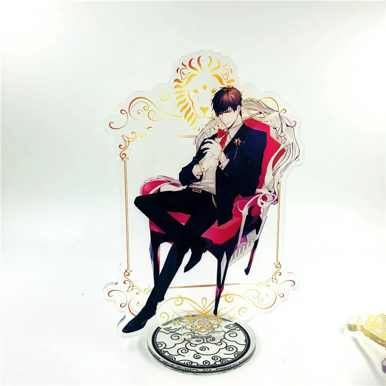 15 см аниме король Аватар милый брелок для ключей с акриловое кольцо ювелирные