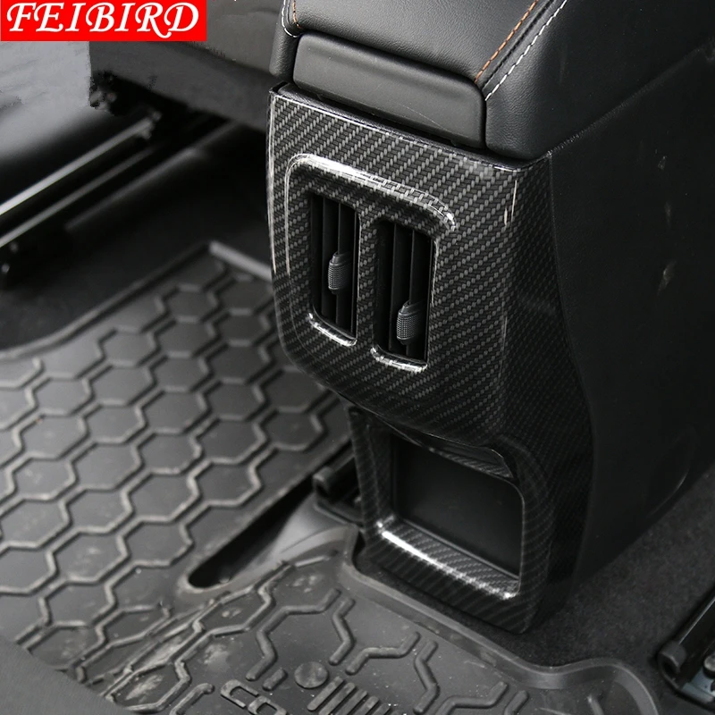 Аксессуары для Jeep Compass 2017 2018 Украшение коробки подлокотника задний кондиционер